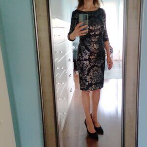 Le Chateau Bodycon Sequin Dress made in CANADA,  New XS